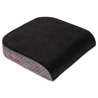 Kölbs Extra Large Seat Cushion, Stylish Plush Velvet Cover, X-Large Memory Foam for Office Chair, Floor Pillow, Cushion Back Pain Coccyx Pain Relief, Carry Handle (Extra Large)
