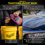 Meguiar's Deep Crystal Car Wash - Car-Wash Shampoo that Cleans Paint, Enhances Gloss, and Preserves Wax Protection, pH Balanced Car-Wash Soap with Excellent Foaming Action, 64 Oz (Pack of 2)