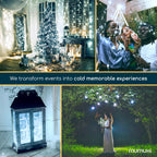 MUMUXI LED Fairy Lights Battery Operated String Lights [24 Pack] 7.2ft 20 Battery Powered LED Lights | Mini Lights, Centerpiece Table Decorations, Wedding Party Bedroom Mason Jar Christmas, Cool White