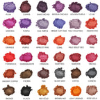 Smalltongue Mica Powder for Epoxy Resin, 72 Colors, 0.35 oz(10g) Bottles Mica Glitter, Mica Pigment for Lip Gloss, Soap Making, Bath Bomb, Art Crafts, Resin Dye, Nails