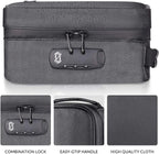 OZCHIN Smell Proof Bag with Combination Lock Lunch Bag File Organizer Case Container; Medicine Lock Bag Travel Storage Case
