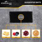KINGMAN PRIME Mouse Trap Rat Trap Glue Trap/Board (Large Size) (2 Pack / 4 Traps) Rodent Trap Safe Easy Non-Toxic with Connectors