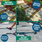 EASIHOLD Rocks - 1.3 Gal Gravel Glue for Pea Gravel, Rock Glue and Mulch Glue in XL Saver Size. Lasts up to 3 Years, Non Toxic, Ready to Use, Fast Drying.