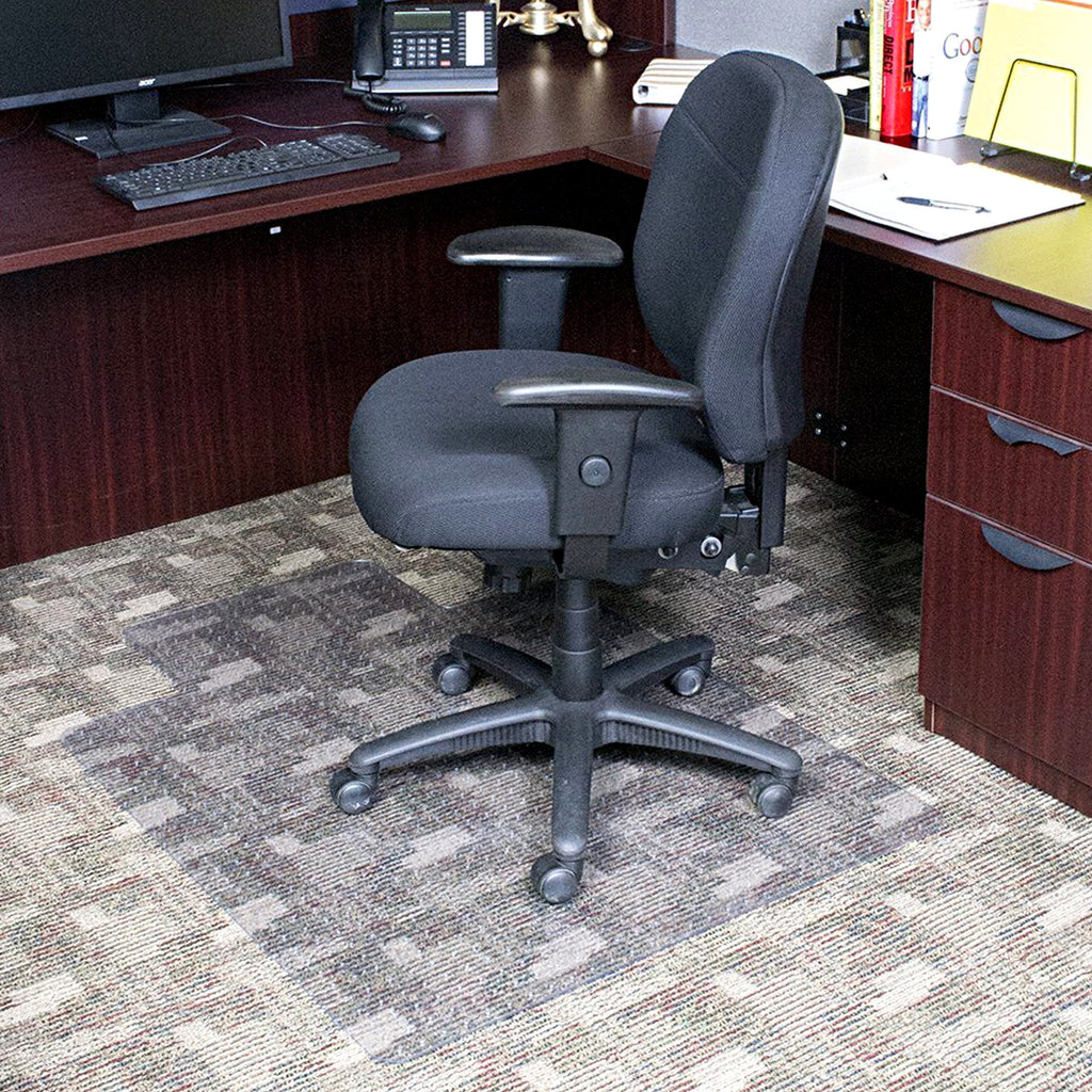 Dimex Office Chair Mat for Low Pile Carpet, 36" x 48", Clear