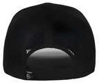 Dark MAGA Trump Never Surrender Elon Musk Embroidered Hat - AM305S Mesh Back Hat