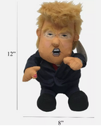 Donald Trump Hilarious Talking Doll-Pull My Finger Figure With Animated Hair