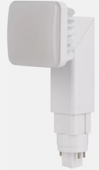 Satco S21410 LED 9W 26W CFL Triple Tube Replacement PL CCT Selectable 4-Pin G24q