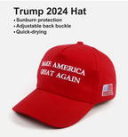 5× Trump 2024 Hat MAGA Hat Donald Make America Great Again USA Flag Baseball Cap