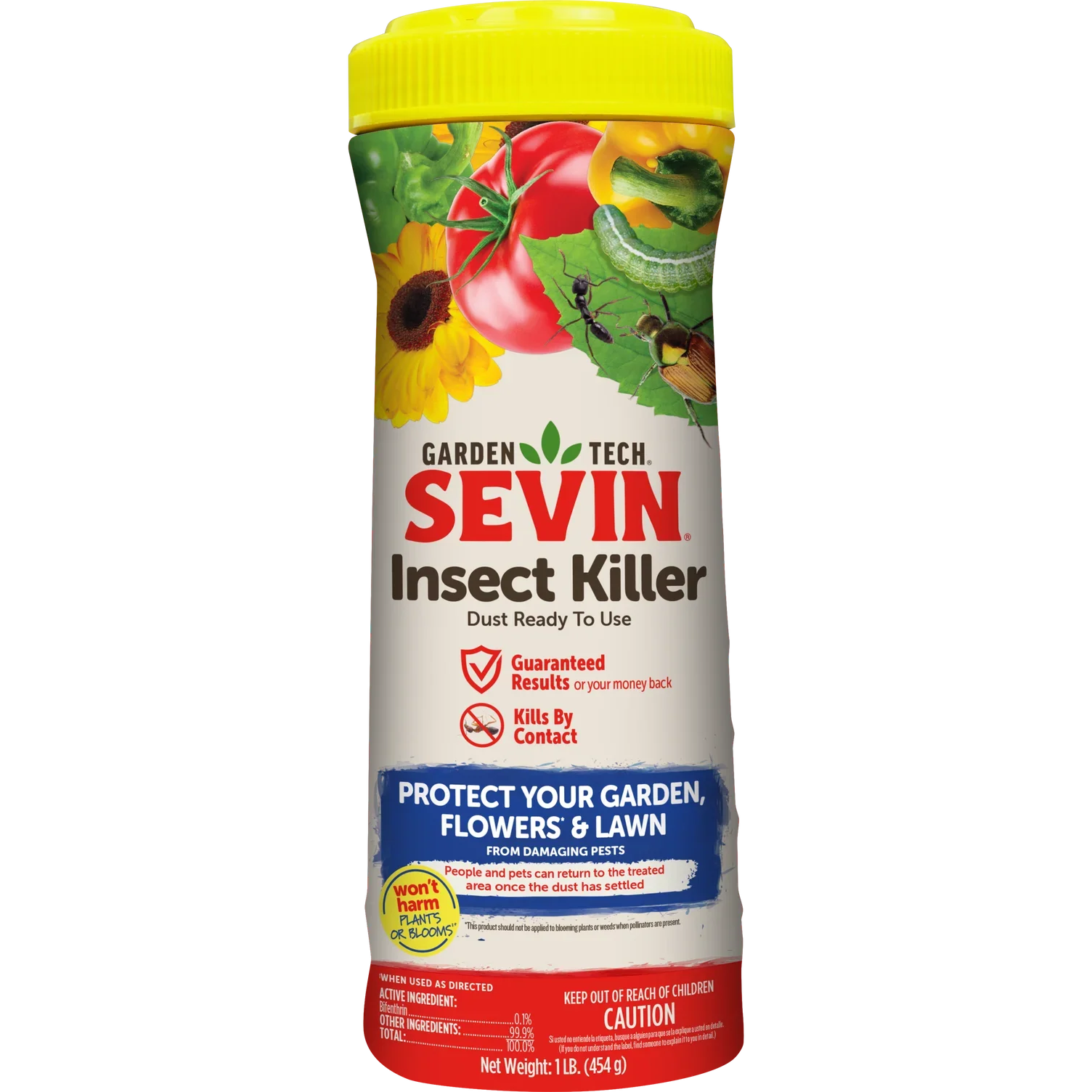 GARDEN TECH Sevin Garden Insect Killer Ready to Use Dust 1lb