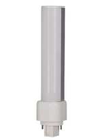 Satco S9856 LED PL 2-Pin Bi-Pin G24d G24d-3 9W =26W Replacement 4000K Cool White