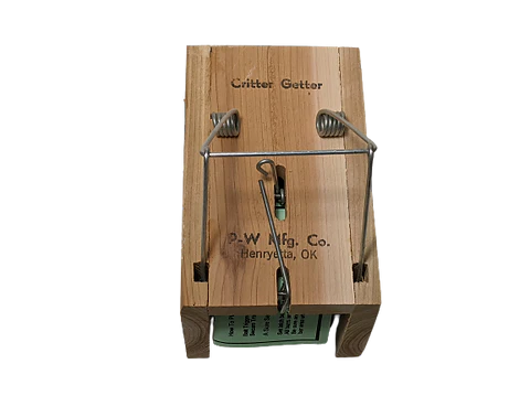 1 Critter Getter Wooden Box Trap for Squirrel, Rat, Chipmunk, Rodent Similar