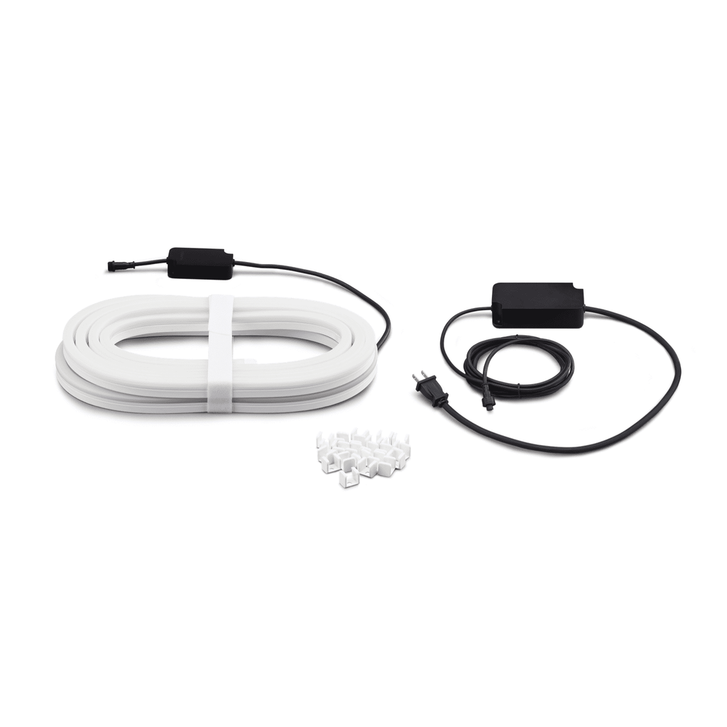 Philips Hue Outdoor Lightstrip Integrated LED Ble 16.4 feet, White