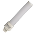 Satco S9856 LED PL 2-Pin Bi-Pin G24d G24d-3 9W =26W Replacement 4000K Cool White