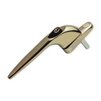 Yale uPVC Universal Window Handle Inline Locking Espag Double Glazing: Colour: White, Size: 20mm