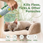BUGMD Pest Control Essential Oil Concentrate for pet Flea & Tick Spray 3.7Oz 1-2PC