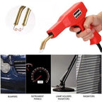 AMERIBOX Hot Stapler Gun Plastic Repair Car Bumper Fender Welder Machine Kit +200 Staples
