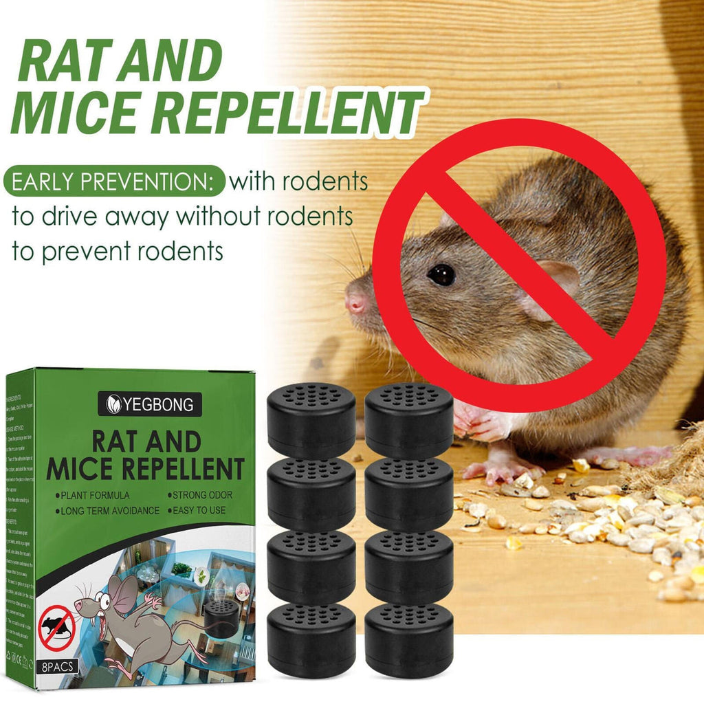 16PCS Rat Mouse Repellent Pill Repellent Peppermint Oil Mice Rodent Control