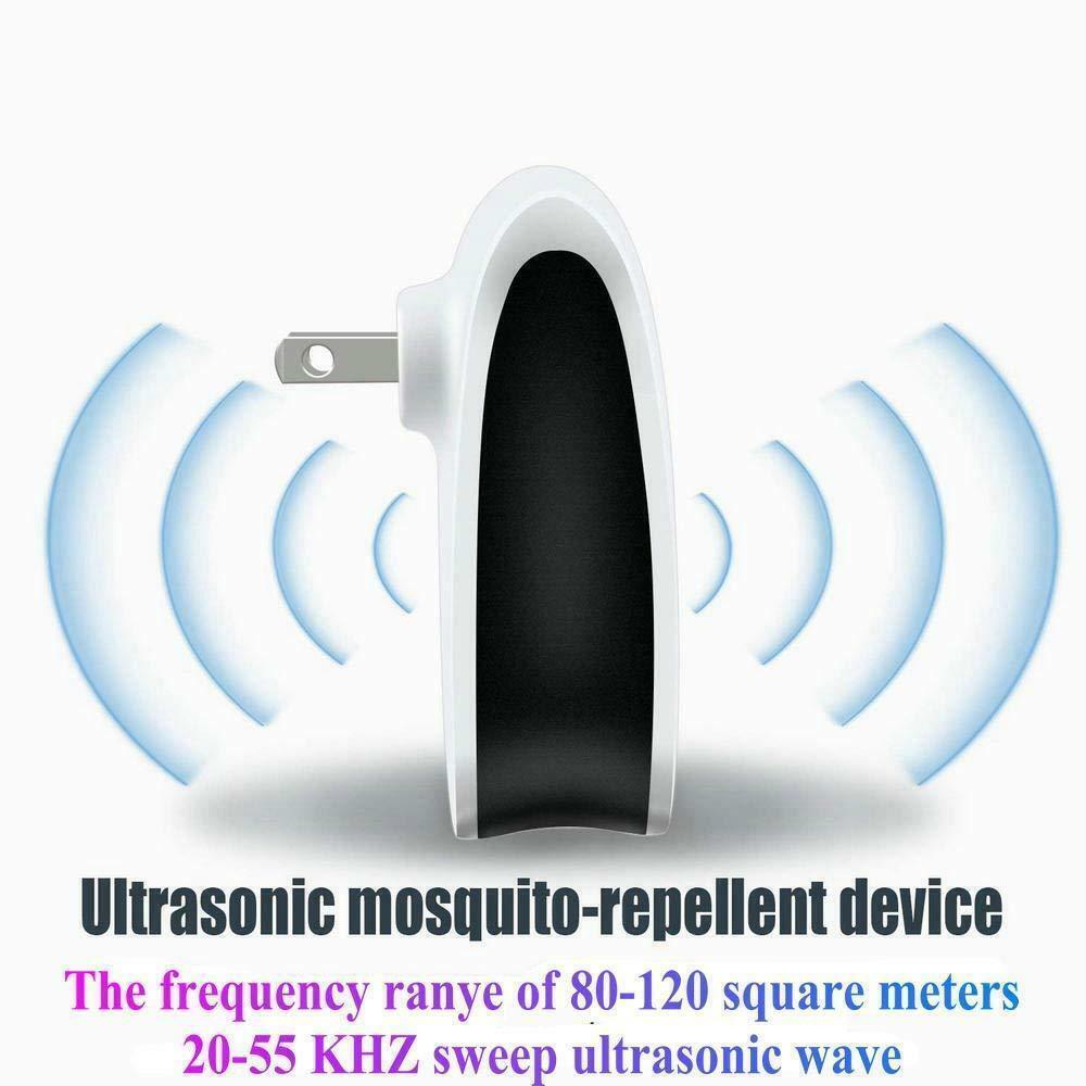 6pack Ultrasonic Pest Repeller Control Electronic Repellent Mice Rat Reject 2018