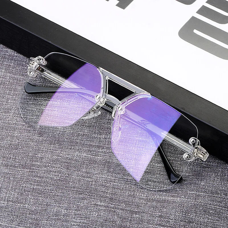 REEXUNKY Anti Blue Light Filter UV Glasses That Protect Your Eyes From Computer Screens (BLACK)