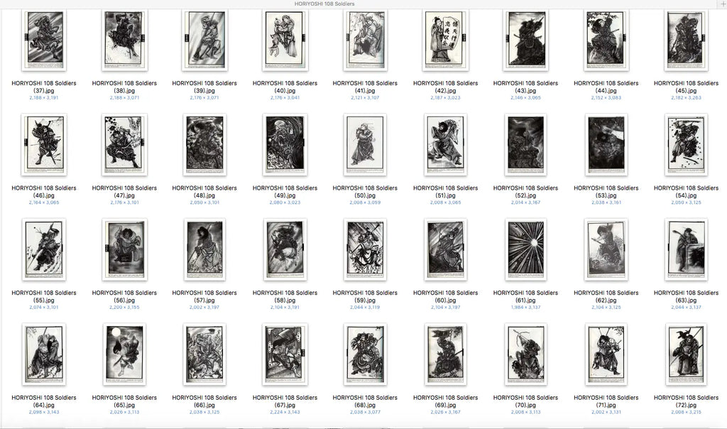 HORIYOSHI III Set of 4 Books Horiyoshi Iii Japan Tattoo Flash Jpg on Cd Dragons Demons Musha