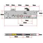 Yale Asgard Replacement Gear Box Door Lock Centre Case 35mm Backset