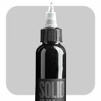 SOLID INK Black Label Organic Tattoo Ink Grey Wash Shading 4 Bottles Set 1oz Size