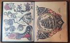 SAILOR JERRY Traditional Vintage Style Tattoo Flash Portfolio Book 50 Sheets