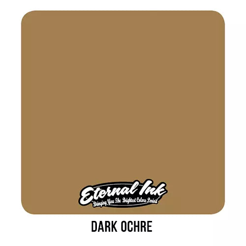 ETERNAL TATTOO INKS 5 Colors Dark Flesh Tone Portrait Set 1/2oz Bottle Size