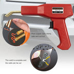 AMERIBOX Hot Stapler Gun Plastic Repair Car Bumper Fender Welder Machine Kit +200 Staples