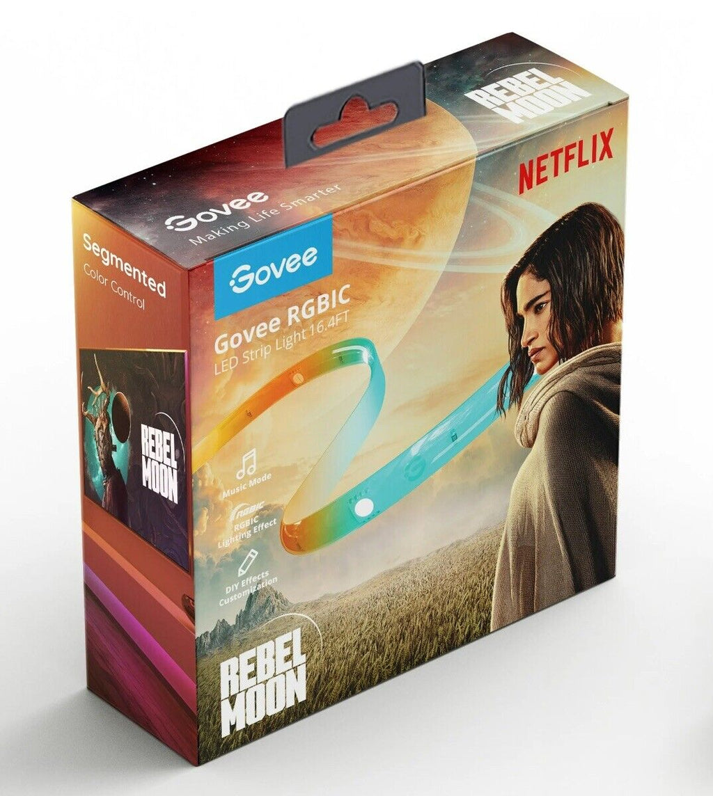 Govee Rebel Moon 16.4ft Wi-Fi RGBIC Led Strip Light