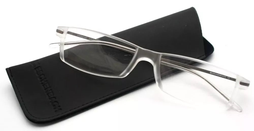 ESCHENBACH Progressive Reading Glasses MultiFocal Invisible Bifocal Readers (+3.00 Gun Metal)
