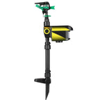 Solar Power Animal Repellent Sprinkler Motion Activated Garden For Yard I2J9