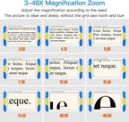 EYOYO 5.0 Inch Handheld Electronic Portable Video Magnifier Read AIDS Zoom Rate