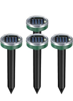 4 Pack Solar Power Ultrasonic Mice Gopher Mole Pest Snake Repellent Repeller US