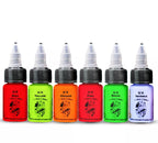 Single UV Tattoo Ink - 1/2 oz Bottle - Bloodline Original (Blacklight Pink)