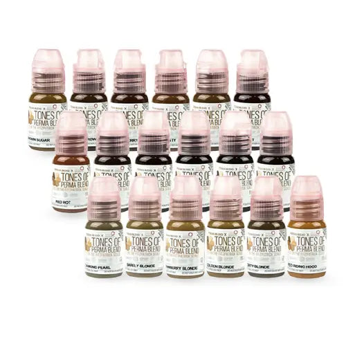 PERMA BLEND Permanent Fitzpatrick Tones Pigment 1/2oz Ink Select Color Single (First Lady Group 5-6)