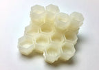 HIVE CAPS Ink Natural Queen Honeycomb Shape Tattoo Accessories Bag of 200