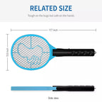 YONGTONG Fly Swatter Mosquito Pest Control Racket Swatter With Thumb Pattern Handheld