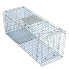 32" Live Animal Cage Trap Heavy Duty Folding Raccoon Traps Humane Cat Trap