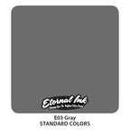 ETERNAL Tattoo Ink Lining Black & Gray Colors Set 2 Bottles 1 oz 30 ml AUTHENTIC