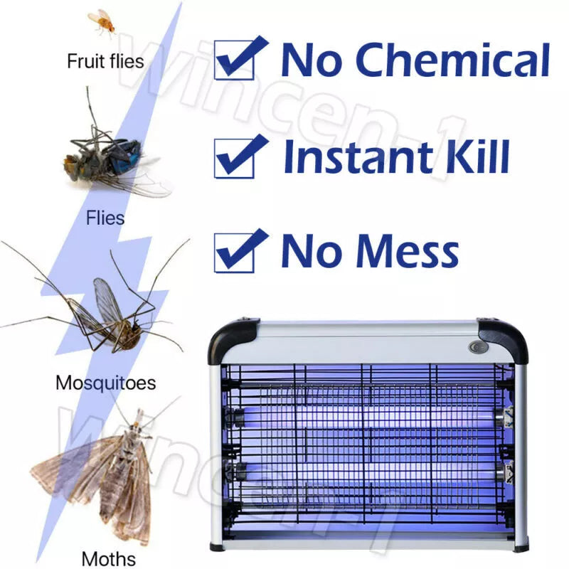 WINCEN-1 4500V Electronic Indoor Insect Killer Bug Zapper Mosquito Fly Pest Trap Lamp