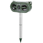Solar Ultrasonic Animal Repeller Sensor Deer Raccoon Squirrel Garden Repellent