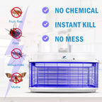 YONGTON 2 Pack 3800V 30W Mosquito Killer Fly Insect Killer Bug Zapper UV Lamp Electric