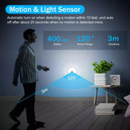 3 PCS Motion Sensor LED Night Light Battery Powered Indoor Closet Wall Cabinet