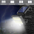 1200000lm LED Solar Street Light Security Flood Lamp Motion Sensor Outdoor Wall