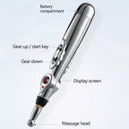 MIHJUSFDH Electronic Energy Massage Pen Heal Meridian Laser Acupressure Magnet Therapy