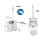 Toilet Night Light 8 Color LED Motion Activated Sensor Bathroom bowl Seat Lamp