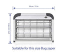 LIBA, ASPECTEK Bug Zapper Replacement Bulb 10W 20W Electronic Bug Zapper 13 inch