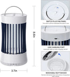 AICASE Electric Rechargeable Bug Zapper Mosquito Insect Fly Trap Mosquito Killer