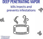 TERRO Garbage Guard Trash Can Insect Killer - Kills Flies, Maggots, Roaches, Beetles